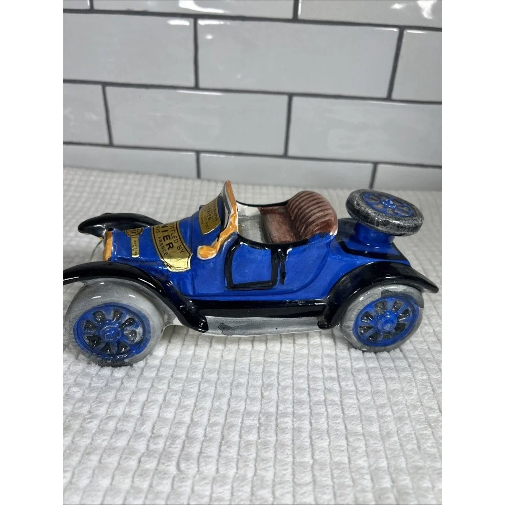 Vtg Garnier Liqueurs Decanter 1913 Fiat Roadster Collectible